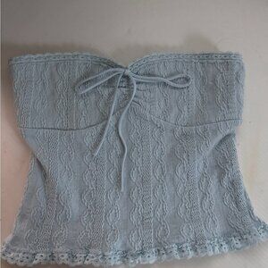 Lacey Knit Tube Top